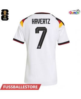 Günstige Deutschland Kai Havertz #7 Heimtrikot Damen WM 2026 Kurzarm